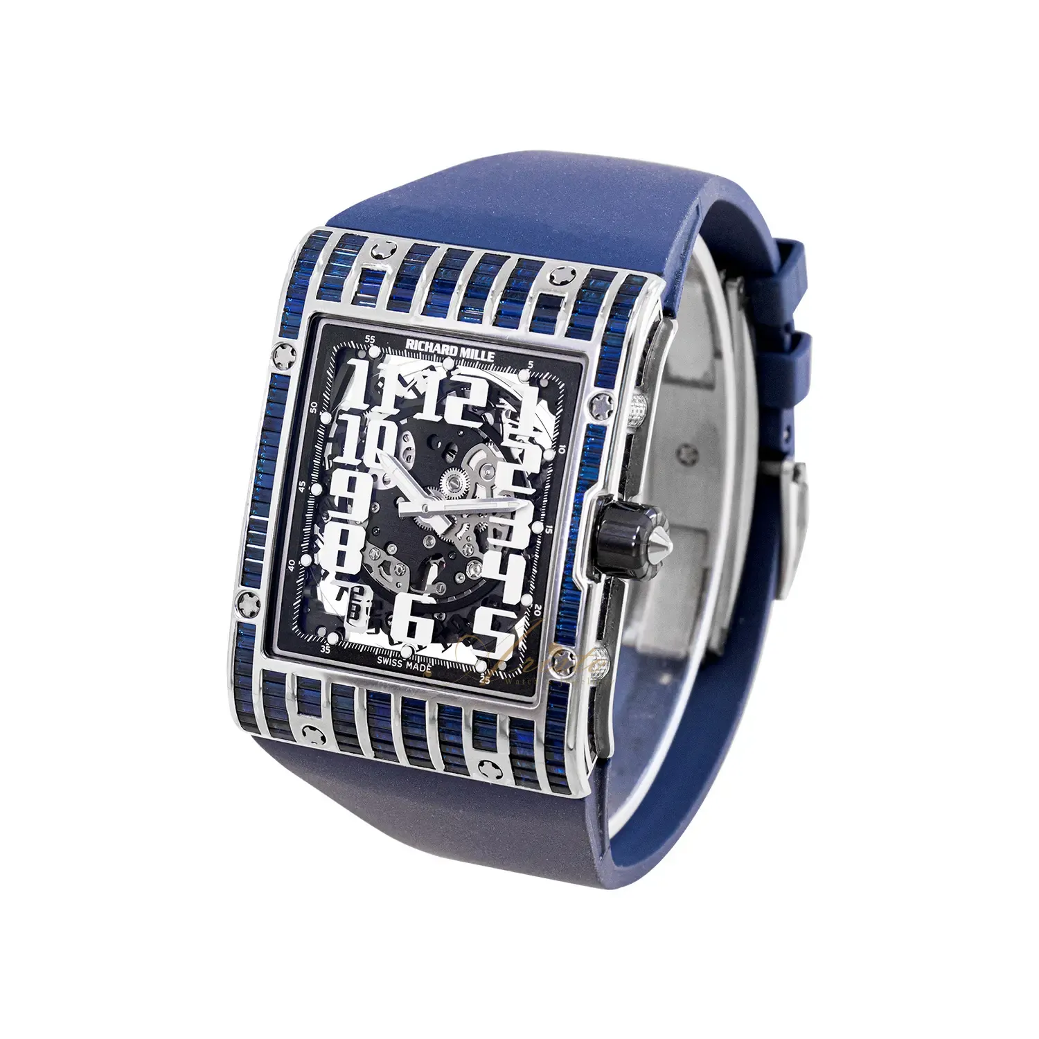 RICHARD MILLE | RM016 WG Baguette Sapphire - Aristo Watch